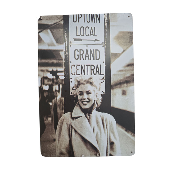 Marilyn Monroe Wall frame City picture 6oz - Picture 1 of 2